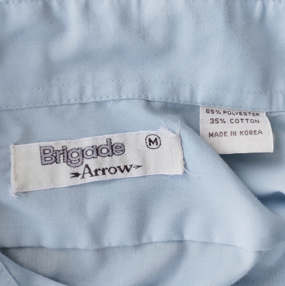 EPAULET Long Sleeve Uniform Costume Vintage Shirt Medium - Picture 4 of 7